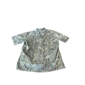 Cooke Street Men's Multicolor Short Sleeve Casual Button-Down Shirt Size 2XL